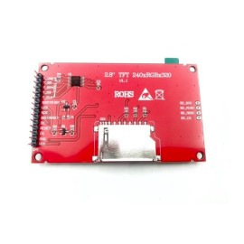 2.8 TFT SPI Тъч дисплей (240х320, ST7789)