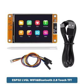 ESP32 2432S028 WiFi+BT 2.8" TFT тъч дисплей IoT ESP32 2432S028 WiFi+BT 2.8" TFT тъч дисплей IoT