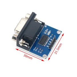 RS232 / TTL MAX3232 Сериен конвертор с DB9 конектор RS232 / TTL MAX3232 Сериен конвертор с DB9 конектор